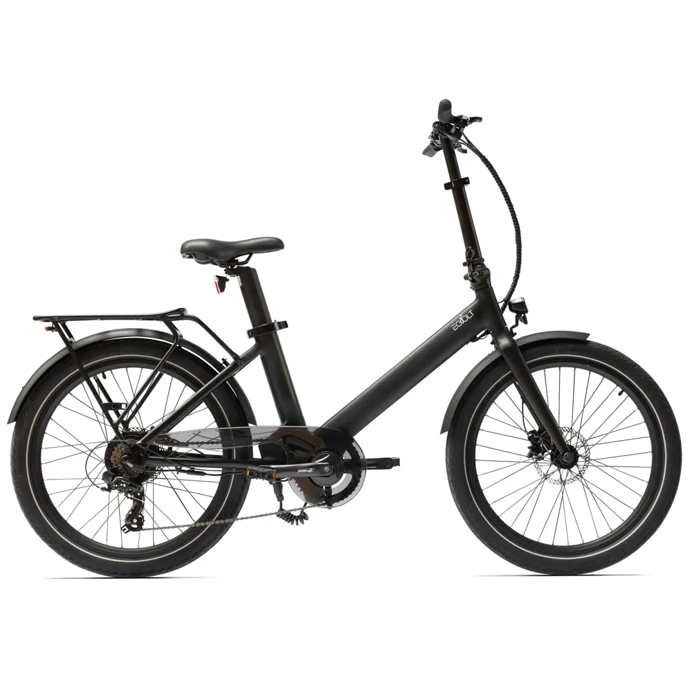 Eovolt Evening 24 Compact Electric Folding Bike 2022 Onyx Black