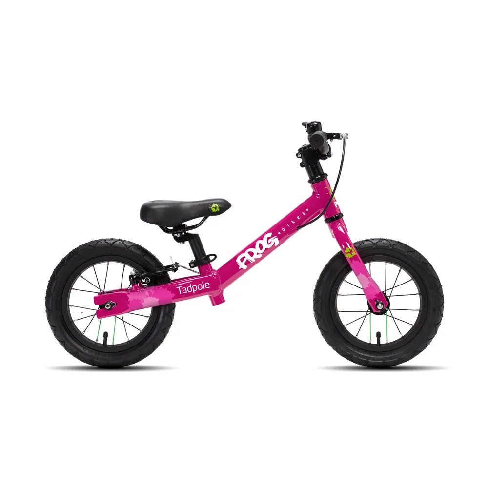 Frog Tadpole 12inch Kids Balance Bike Pink
