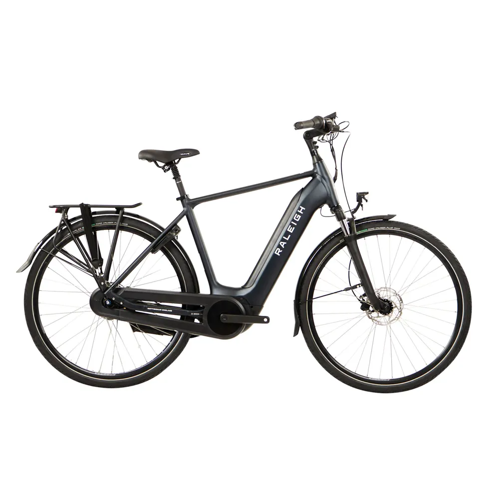 Raleigh Motus Grand Tour Cross Bar Electric Bike 2023 Black