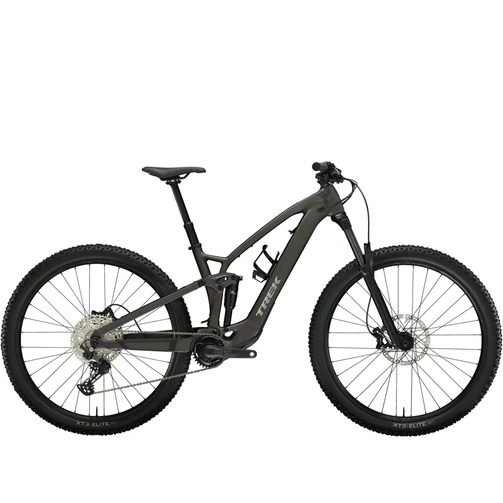 Trek Fuel EXE 5 Deore Electric Bike 2024 Matte Dnister Black